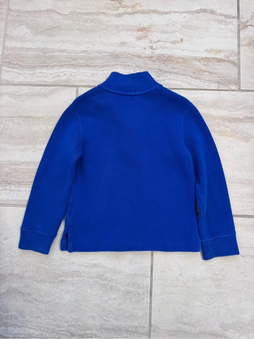 4T Polo Ralph Lauren Royal Blue Half-Zip Pullover Quarterzip